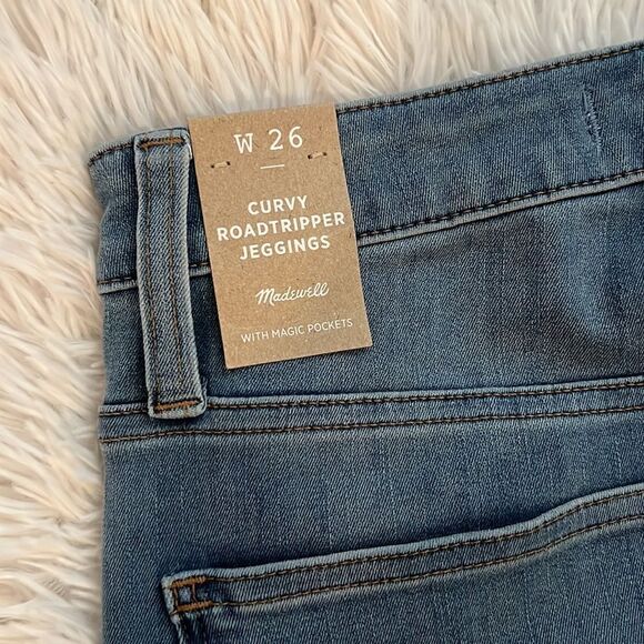 NWT Madewell Curvy Roadtripper Jeggings Size W 26 - Picture 10 of 12
